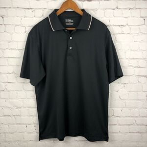 PGA Tour Black Polo Men's Sz Large
